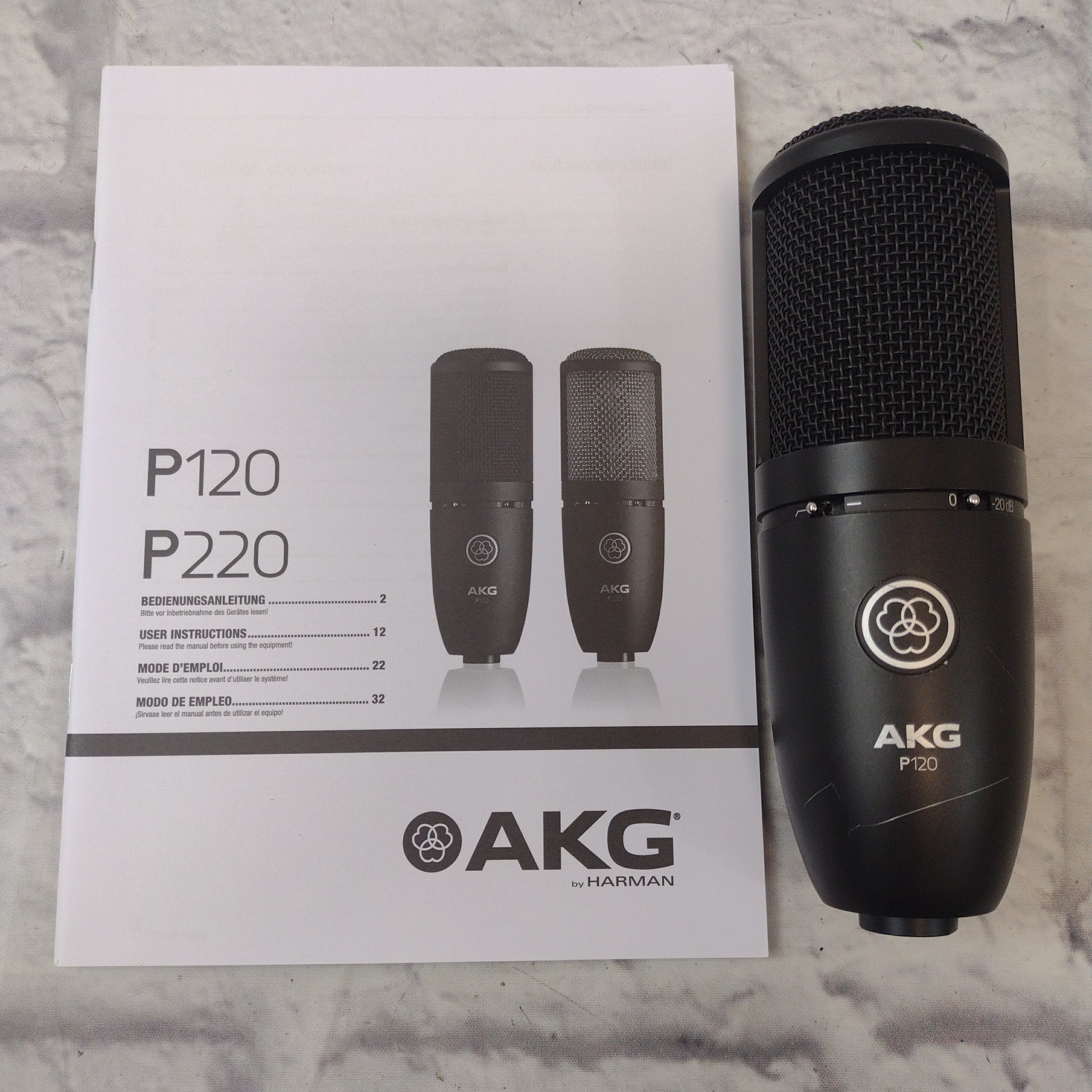 AKG P120 Condenser Microphone - Evolution Music
