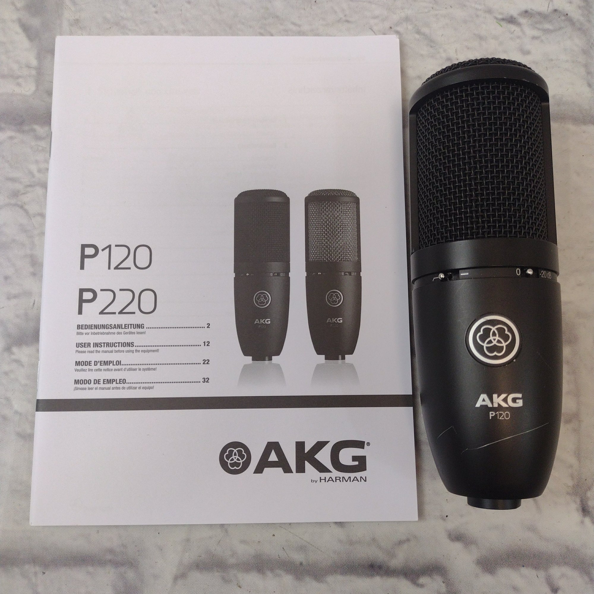 AKG P120 Condenser Microphone