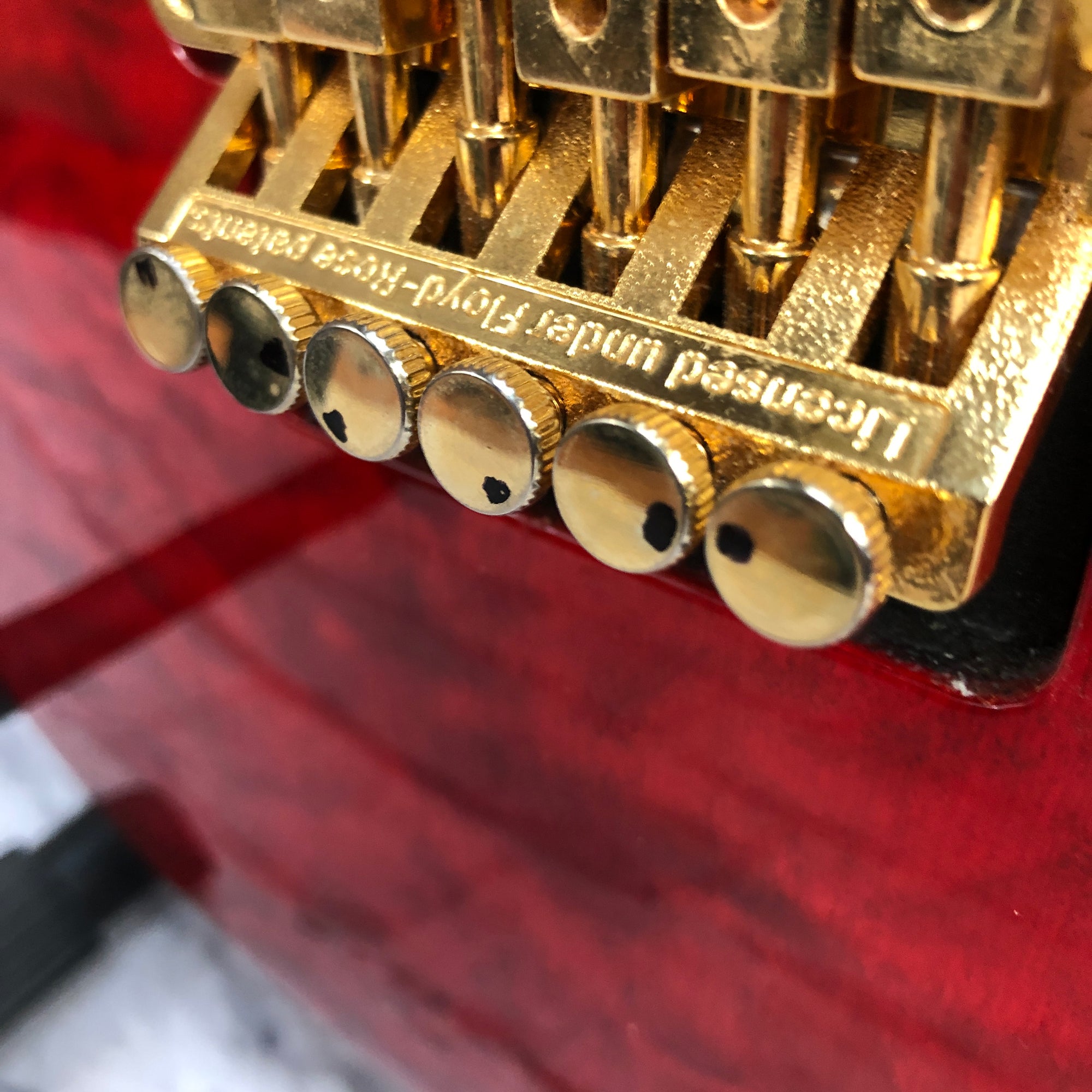 Johnson Catalyst Trans Red Quilted Maple Top Electric Guitar
