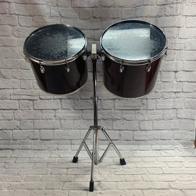 Slingerland 15 & 16 Concert Toms with Stand