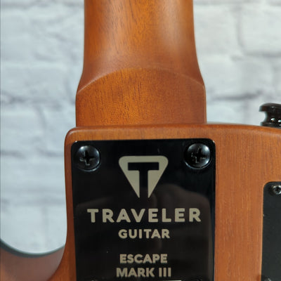 Traveler Escape Mark III Mahogany Travel Guitar