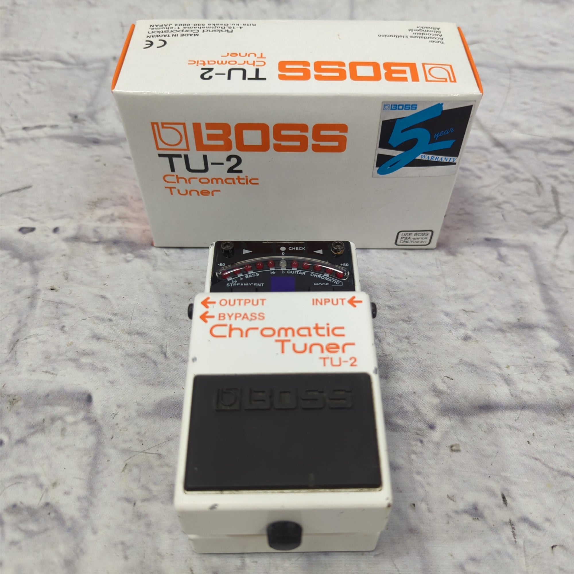 Boss TU-2 Chromatic Tuner Pedal