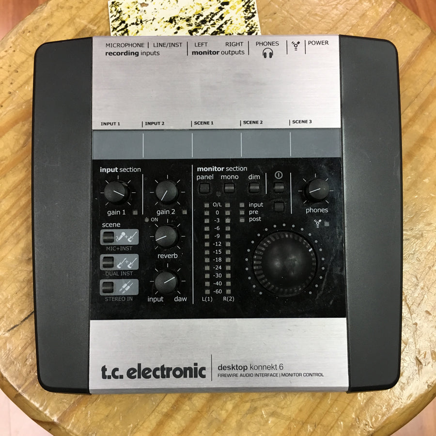 TC Electronics Desktop Konnect 6 Firewire Interface