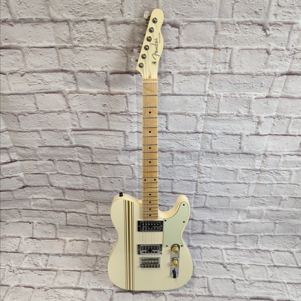 Unknown White Tele Style with GFS Filtertron Pickups
