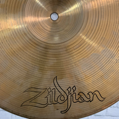 Zildjian 14" New Beat Hi Hats Pair Hollow Logo Stamp 70s 80s