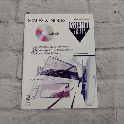 Hal Leonard Scales and Modes Essential Skills Guitar with Tablature Book