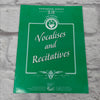 Songbook Series : Vocalises And Recitatives 9-10 High Voice Book