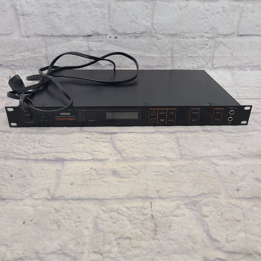 Yamaha GEP50 Guitar Effects Processor Multi Effects