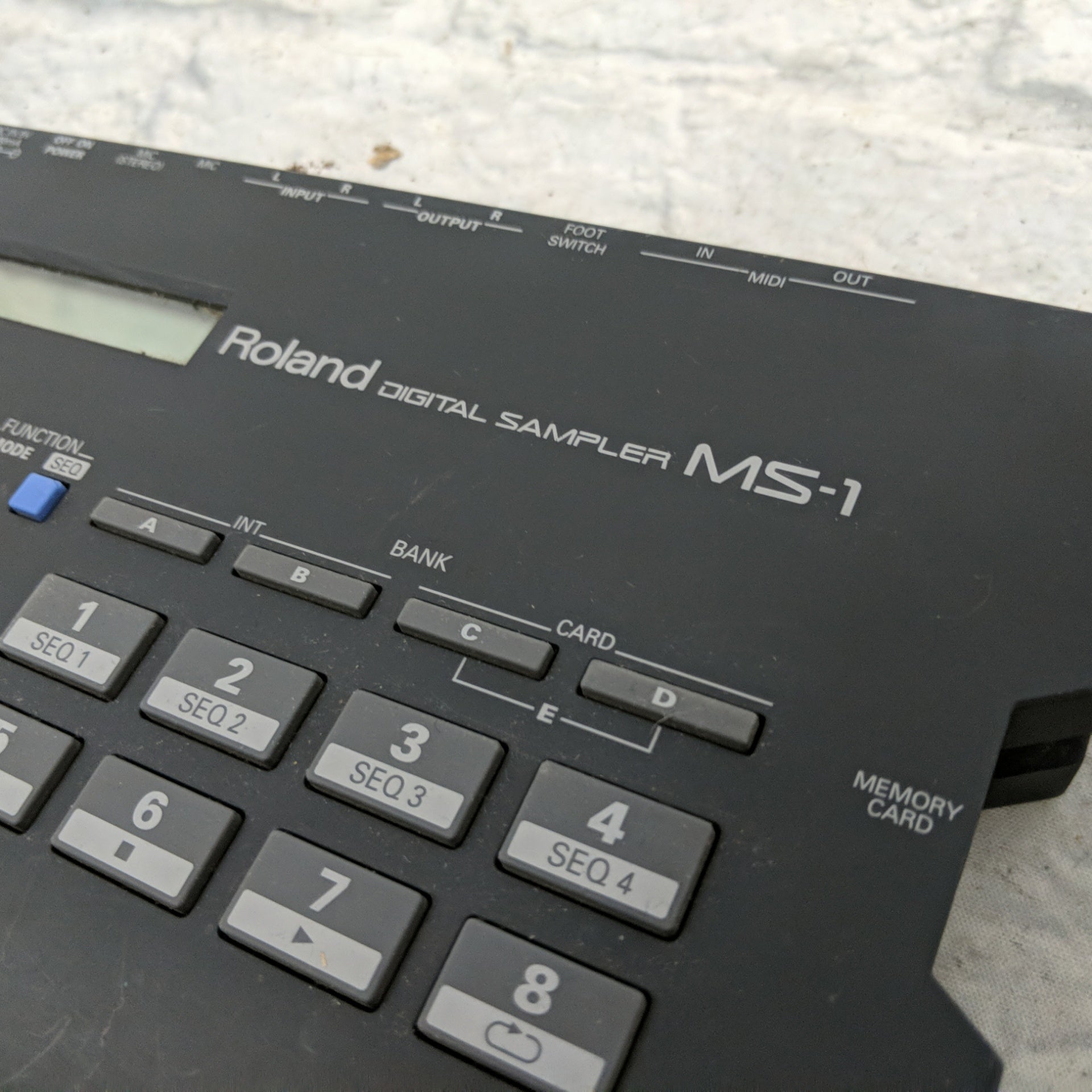 Roland MS-1 Digital Sampler 1990s - Evolution Music