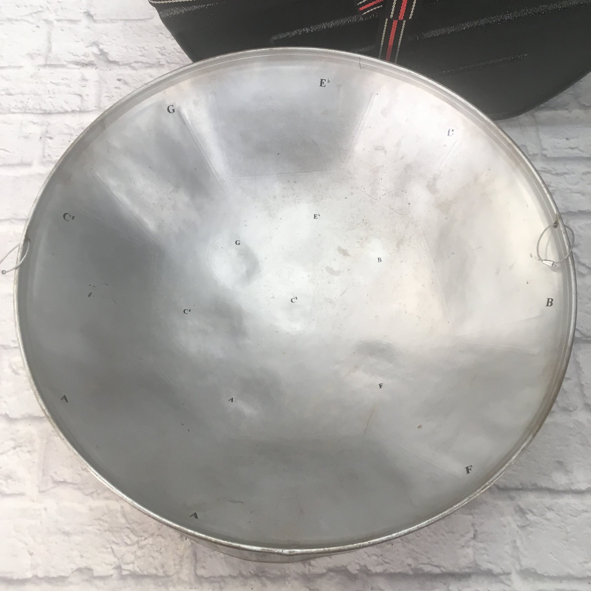 Panyard Double Seconds 2of2 23in 15 Note Steel Drum w/ Case