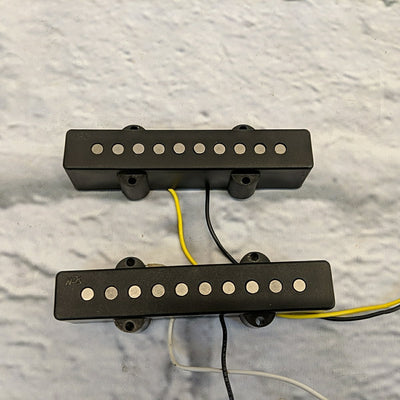 Fender JB5-BR and JB5-NK SCN Samarium Cobalt Noiseless 5 String Jazz Bass Pickup Set