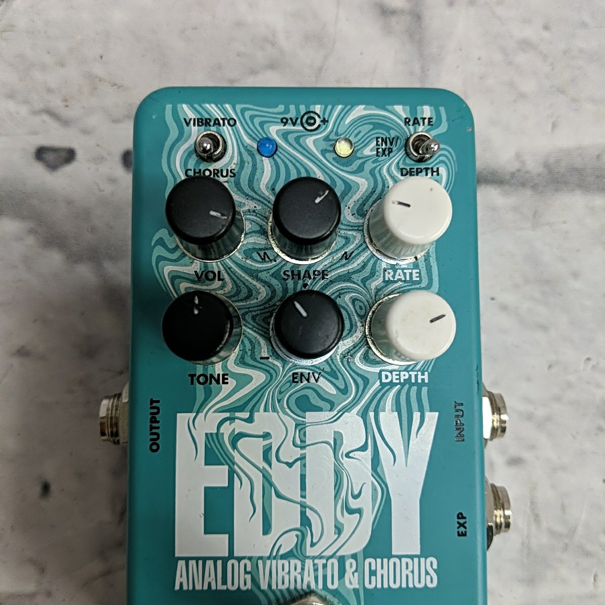 Electro-Harmonix Eddy Analog Vibrato & Chorus Guitar Effects Pedal