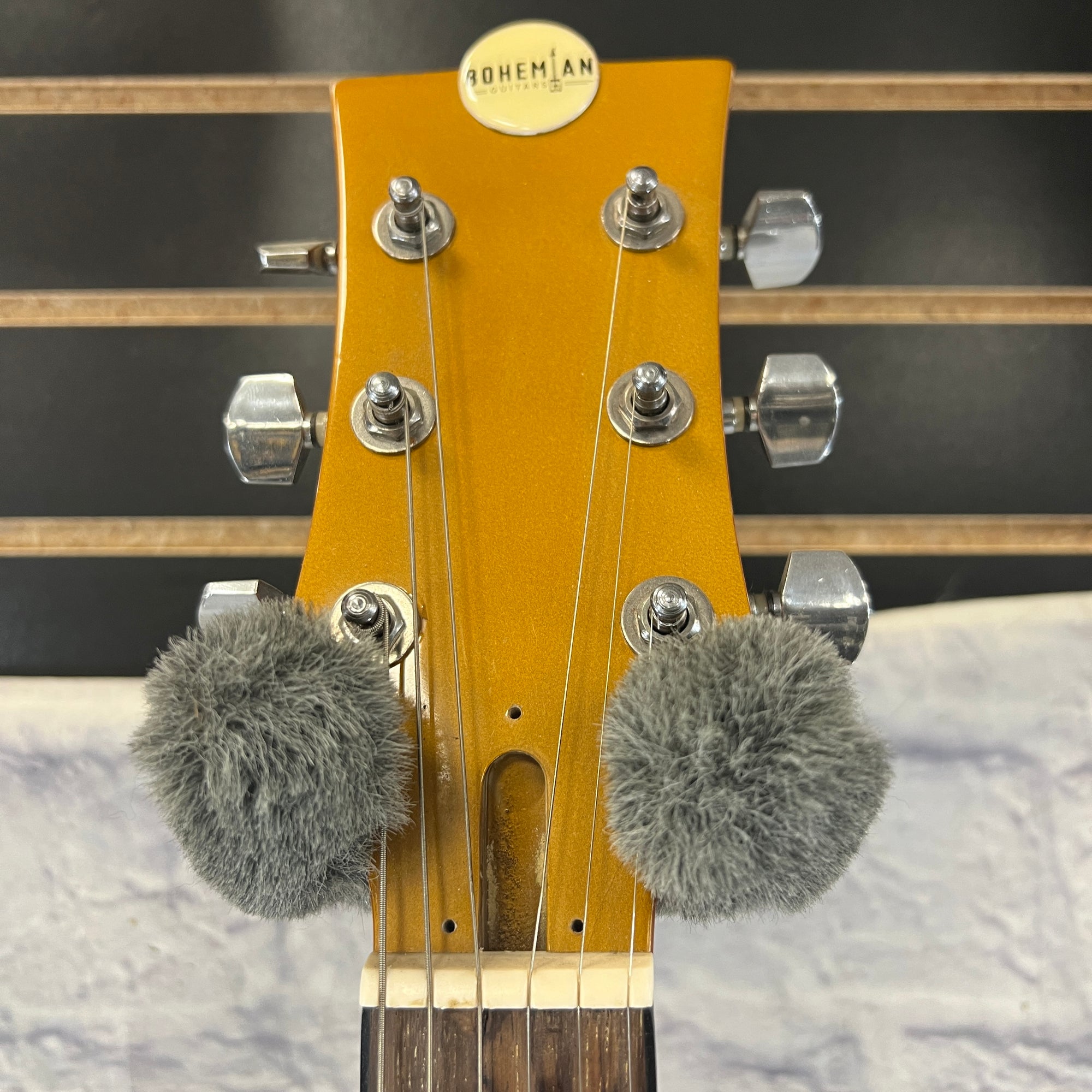 Bohemian Guitars Honey Oil Can Electric Guitar