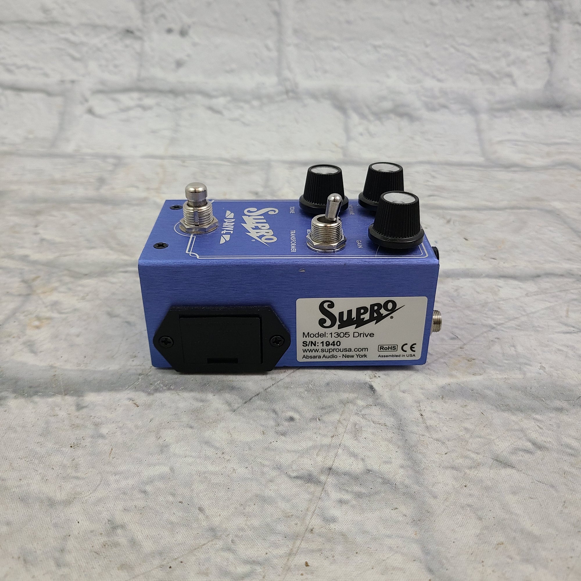 Supro Drive Overdrive pedal