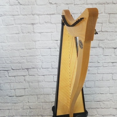 Dusty Strings Ravenna 26 Harp With Full Levers, Case and Stand