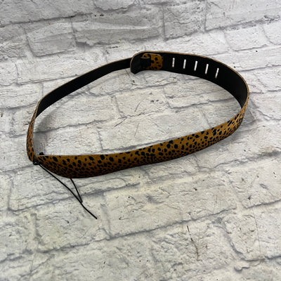 Cheetah Guitar Strap