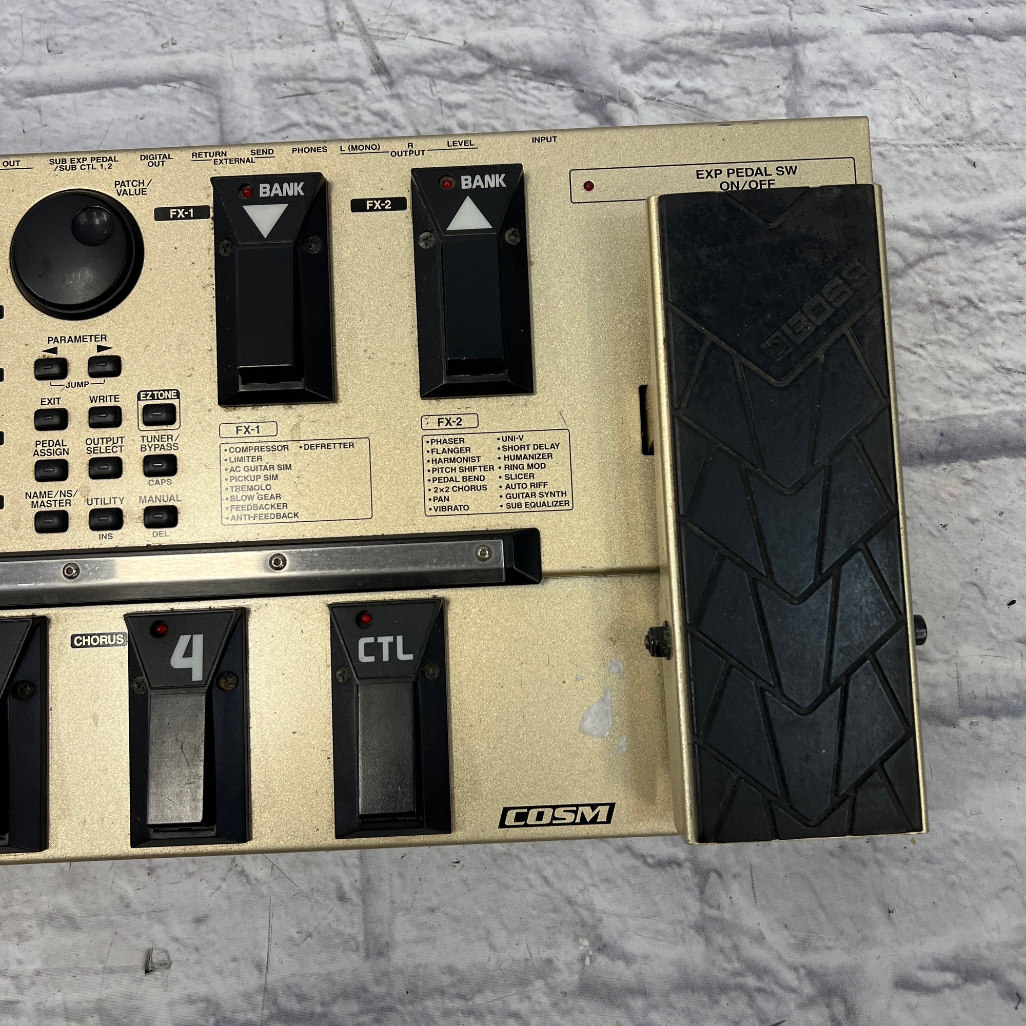boss ctl pedal Boss GT-6 Multieffects Pedal with Power Supply