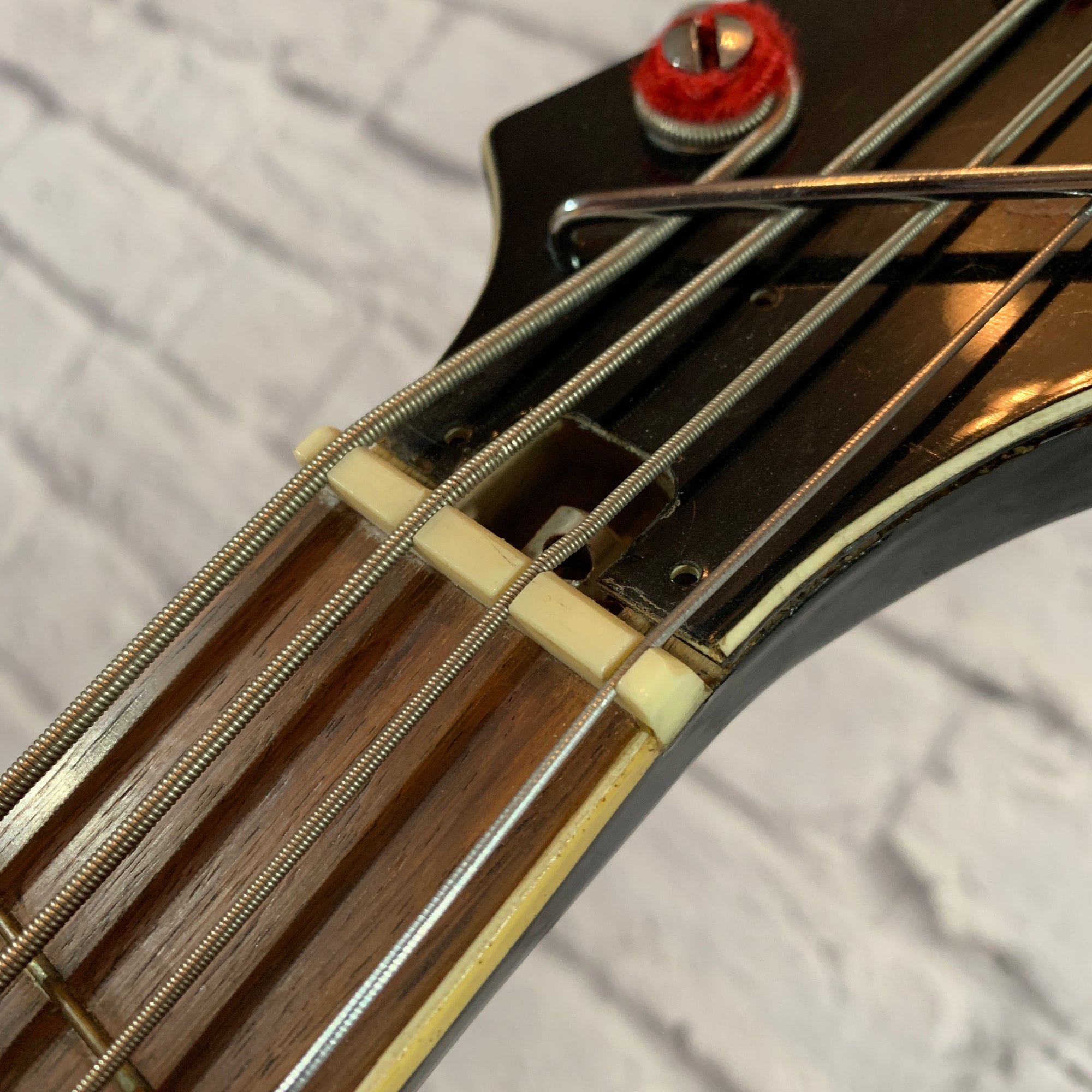 Vintage 1960's Norma EB-220 Electric Bass Ruby Sparkle