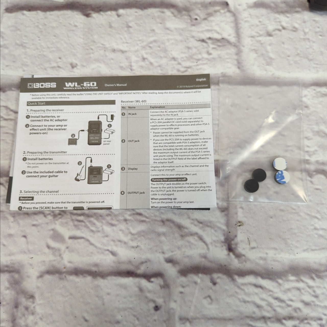 Boss WL-60 Wireless System