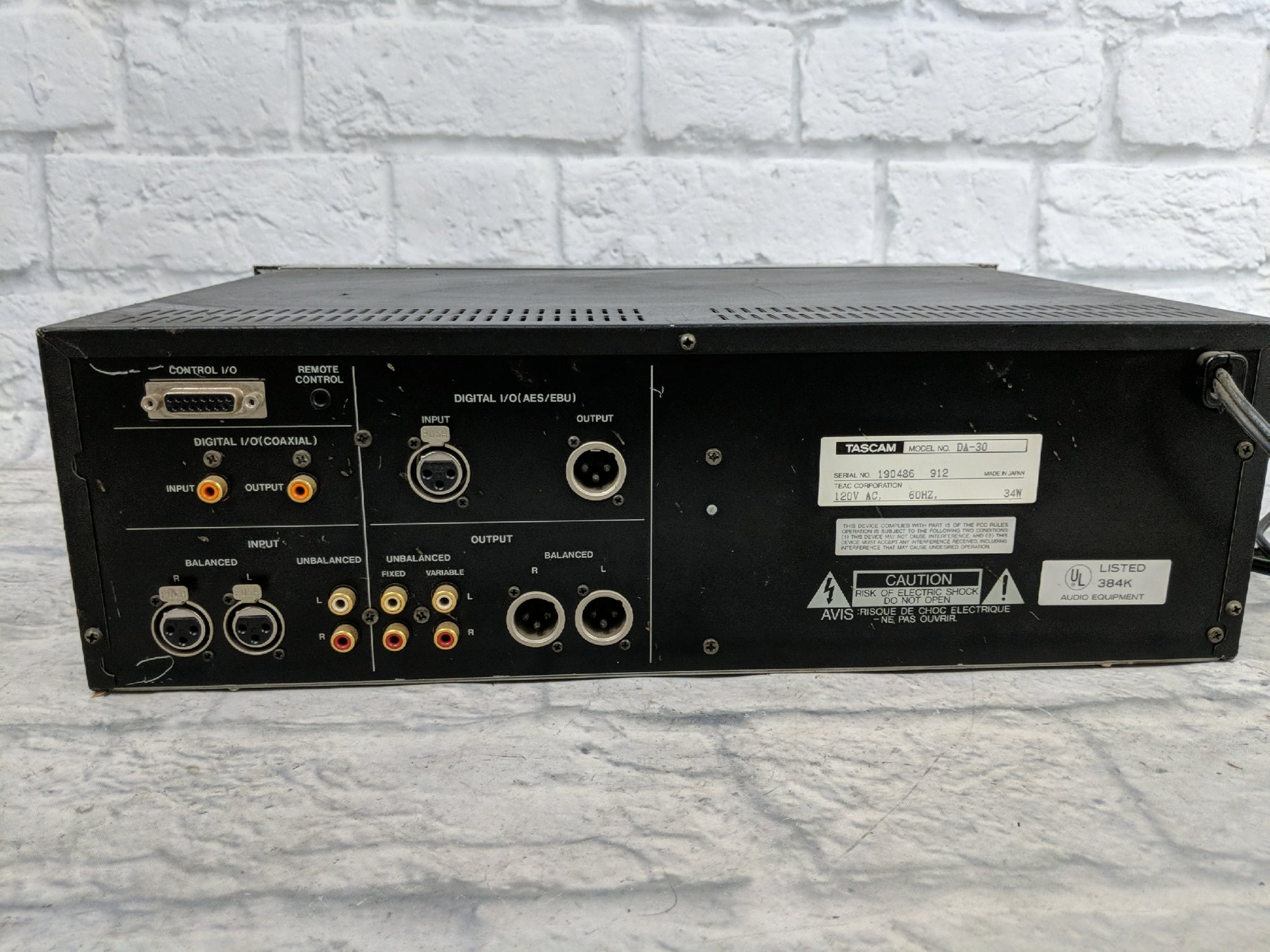 Tascam DA-30 DAT Recorder - Evolution Music