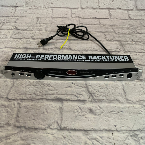 Small Rack Tuner Behringer Rack Tuner - Evolution Music