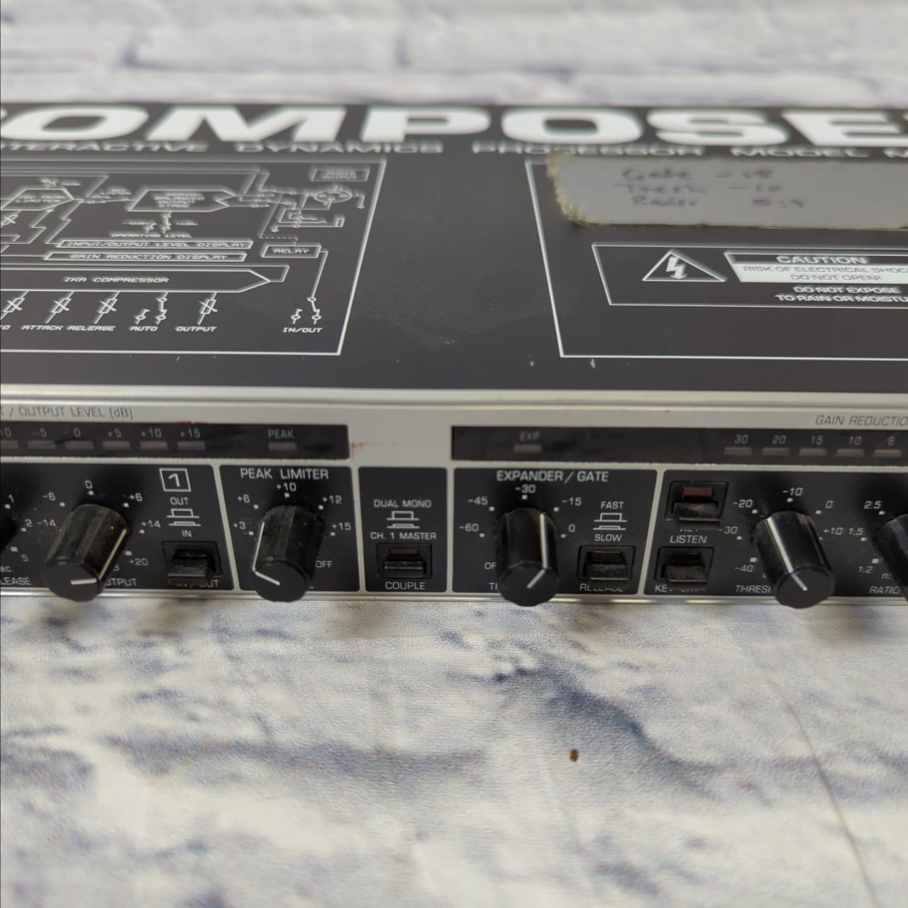 Behringer Composer MDX2100 Dynamics Processor Rack