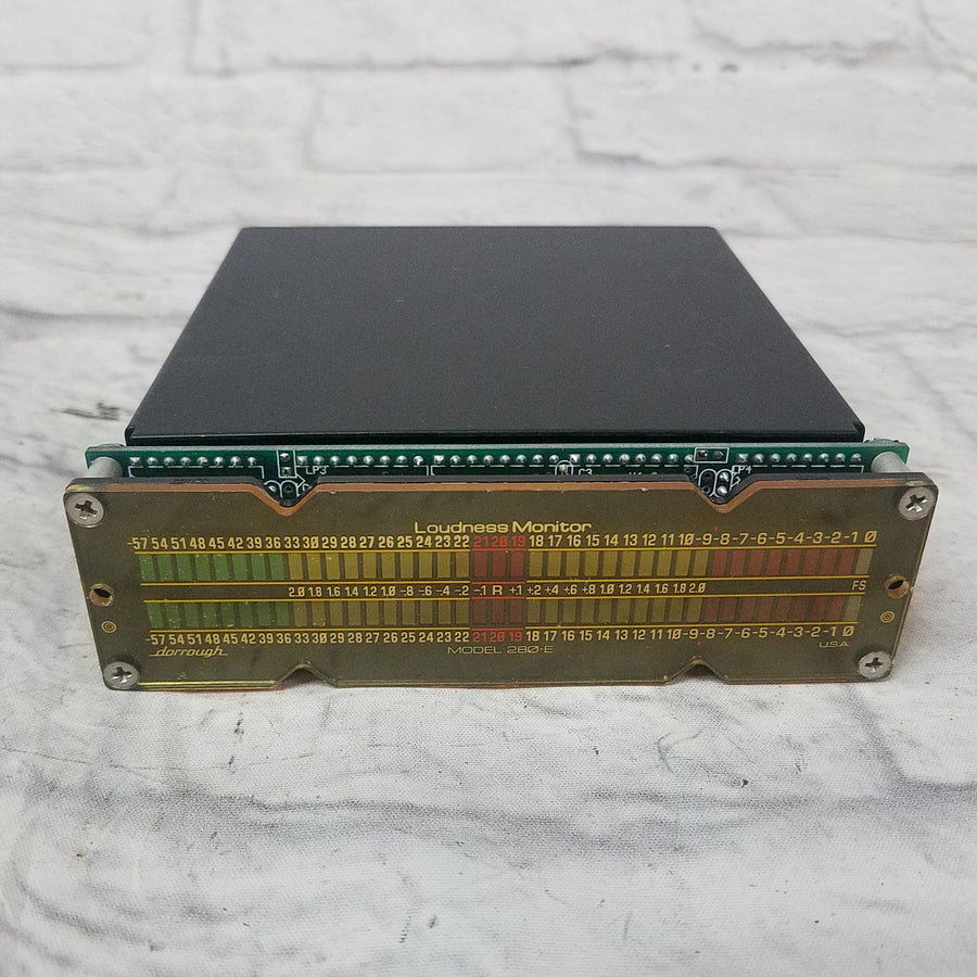 Dorrough Model 280-DE Two Channel Digital Loudness Meter AES/EBU