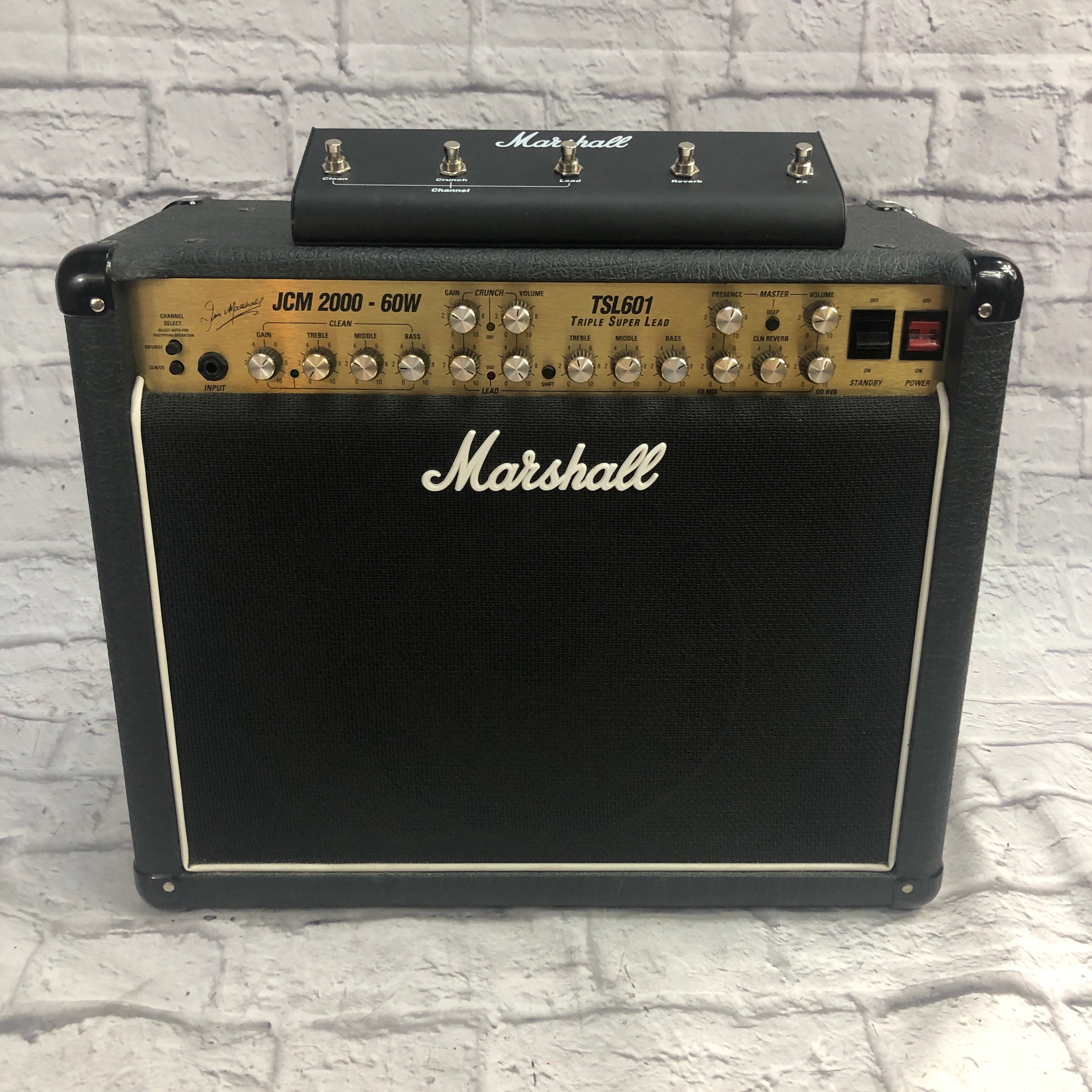 Marshall TSL601 JCM2000 60W Tube Guitar Combo Amp - Evolution Music