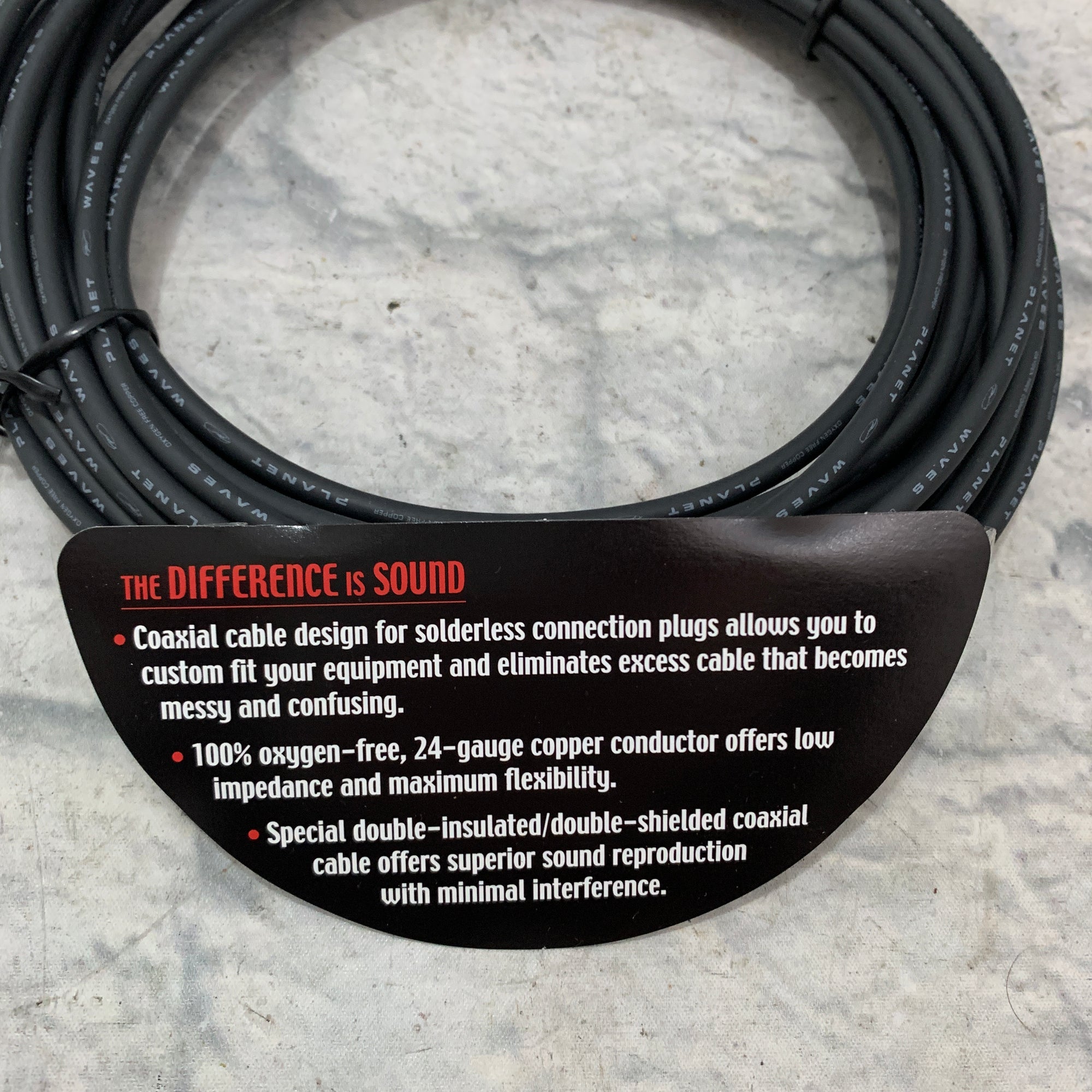 Planet Waves Solderless Cable 24ft