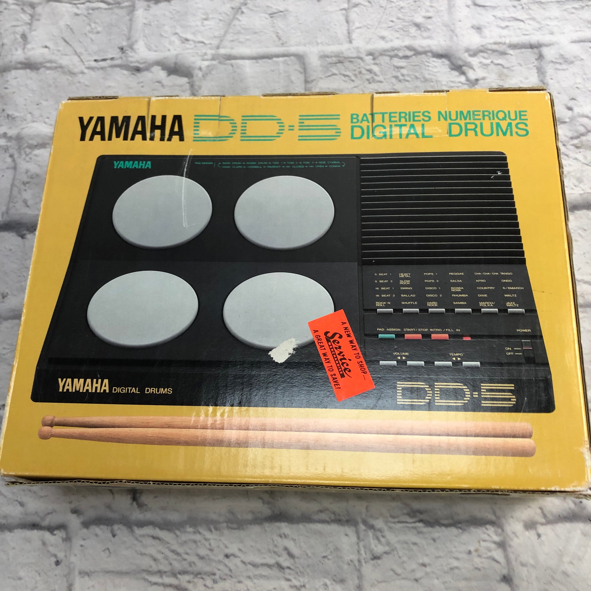 Yamaha DD5 Digital Drum Pad Machine