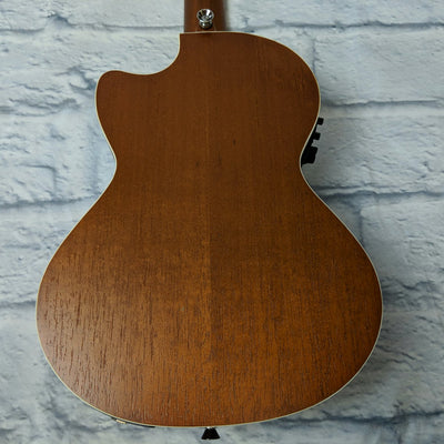 Lanikai MA-CET Mahogany Cutaway Ukulele with Fishman Pickup System