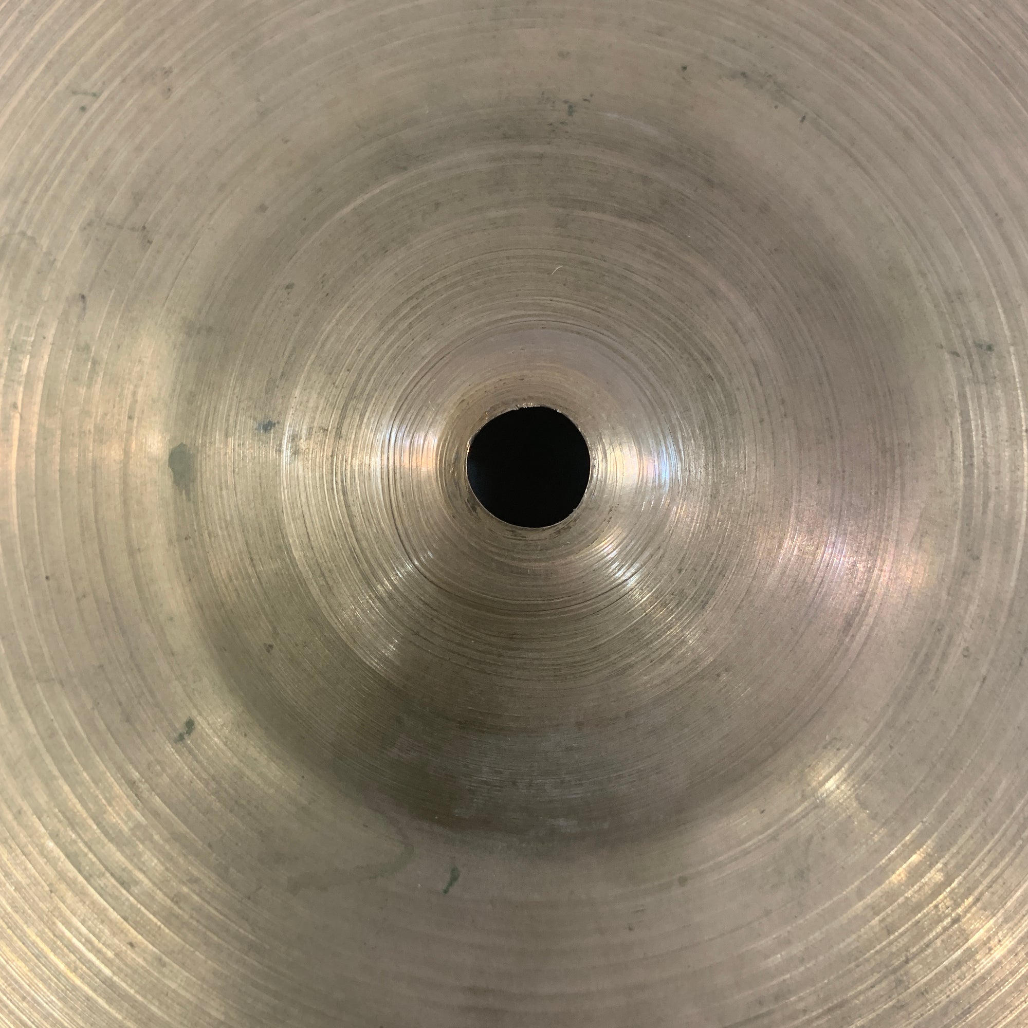 Vintage 1970s Zildjian Avedis 14 Hi Hat Top Cymbal Modified