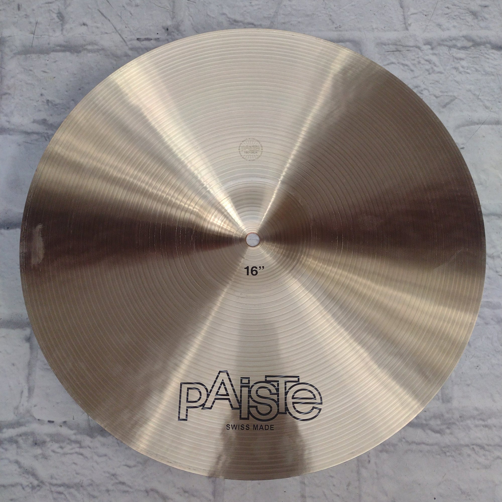Paiste Formula 602 16 Thin Crash