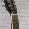 Lawson 12 String Black Acoustic Guitar