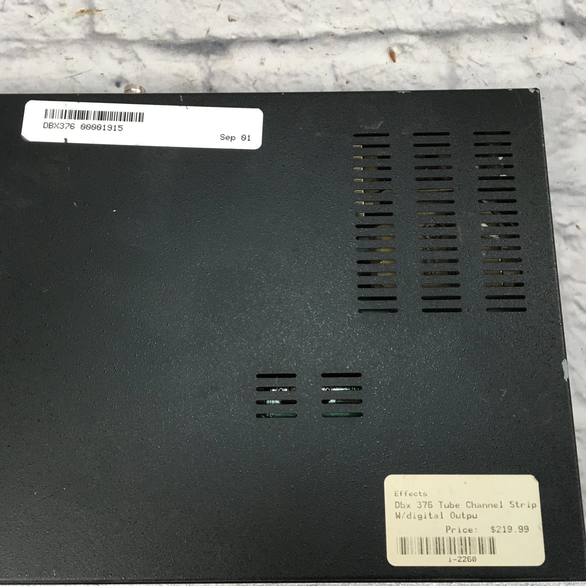 DBX 376 Tube Channel Strip