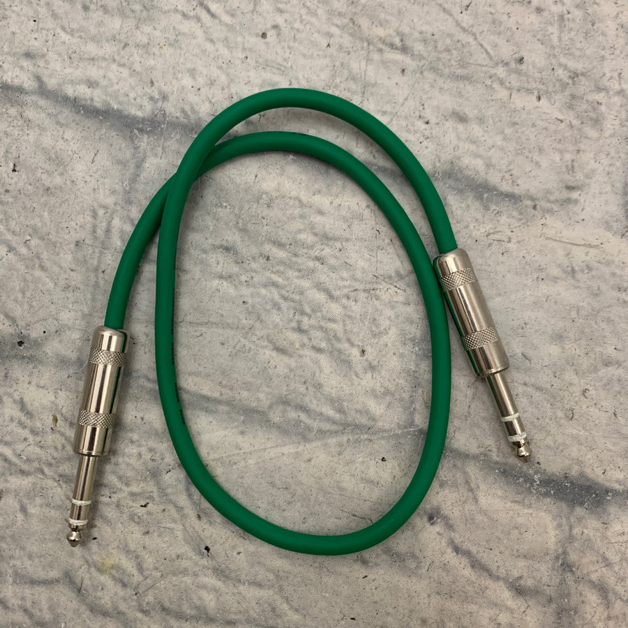 GLS Audio TRS 1/4" Patch Cable 2ft