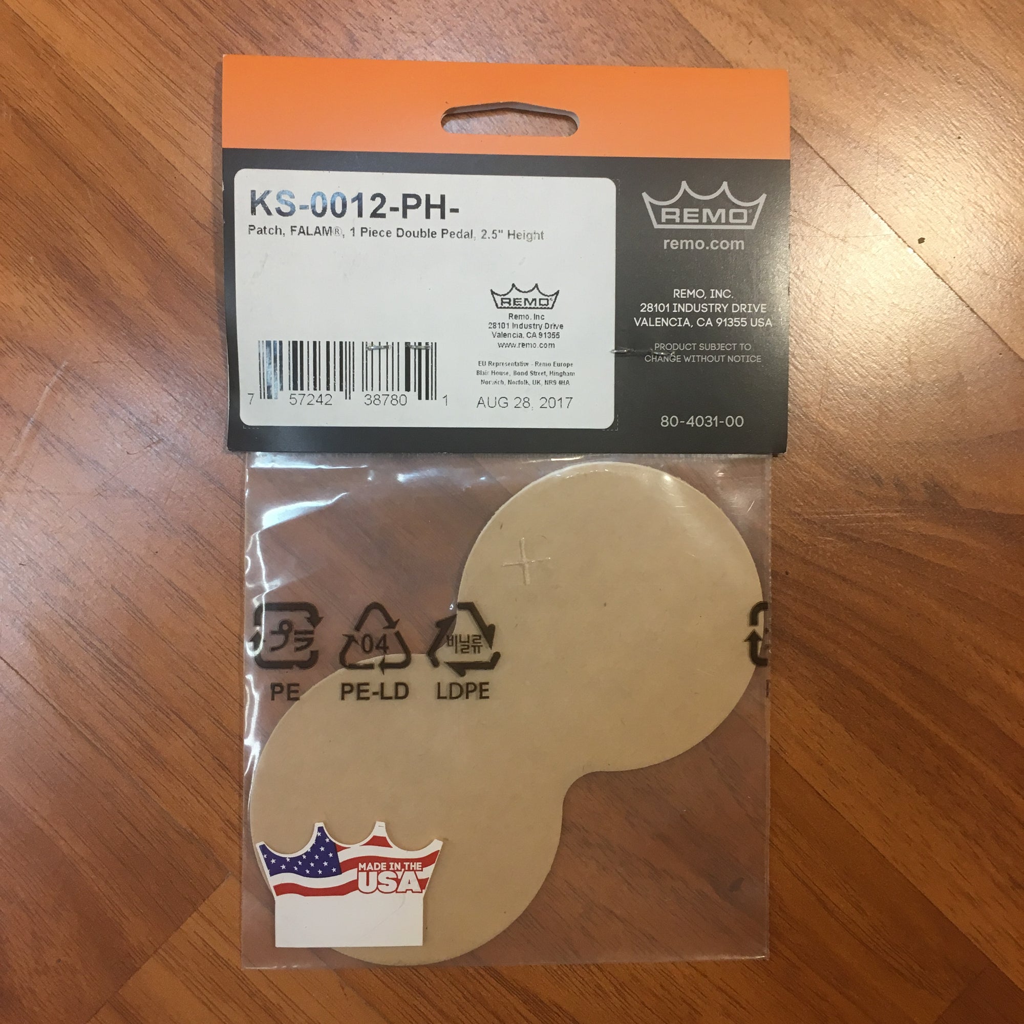 Remo Falam Slam Double Kick Pad (New)