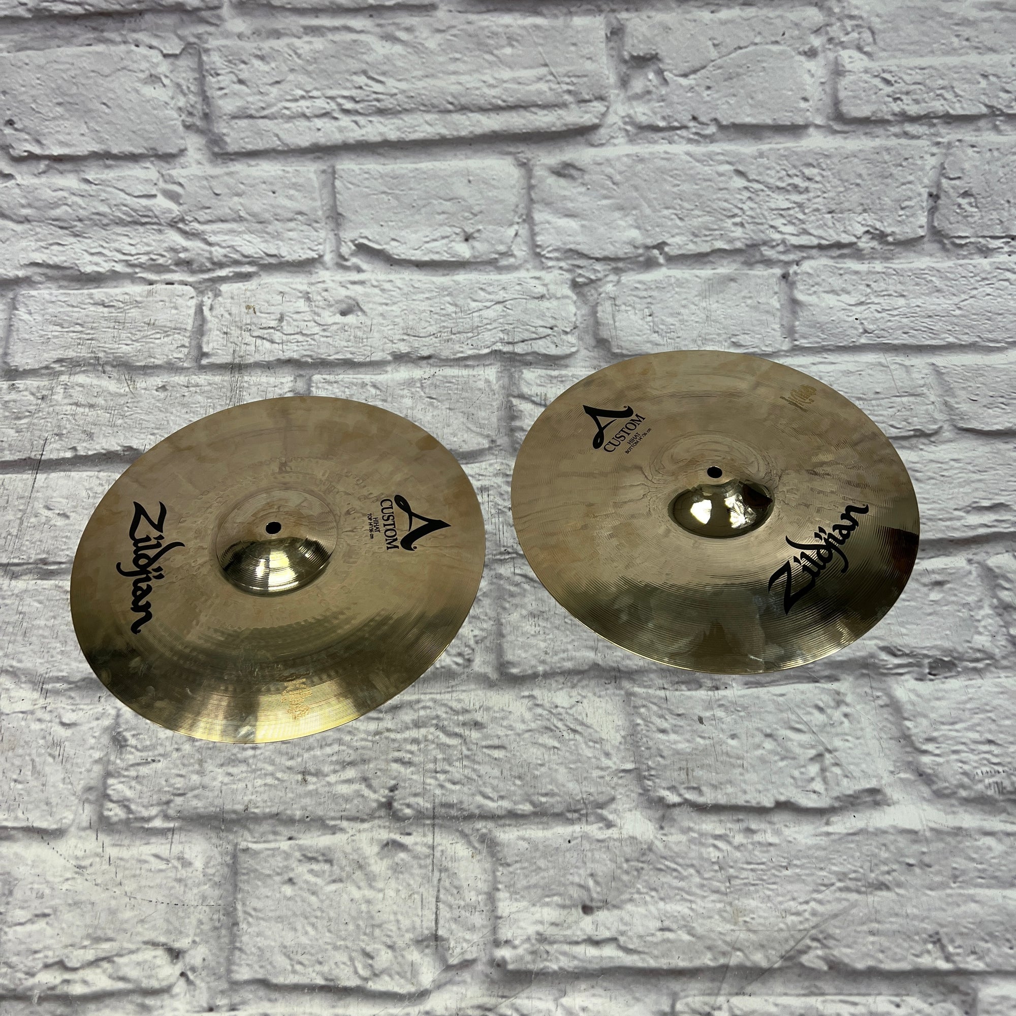 Zildjian 14 A Custom Hi Hat Cymbal Pair
