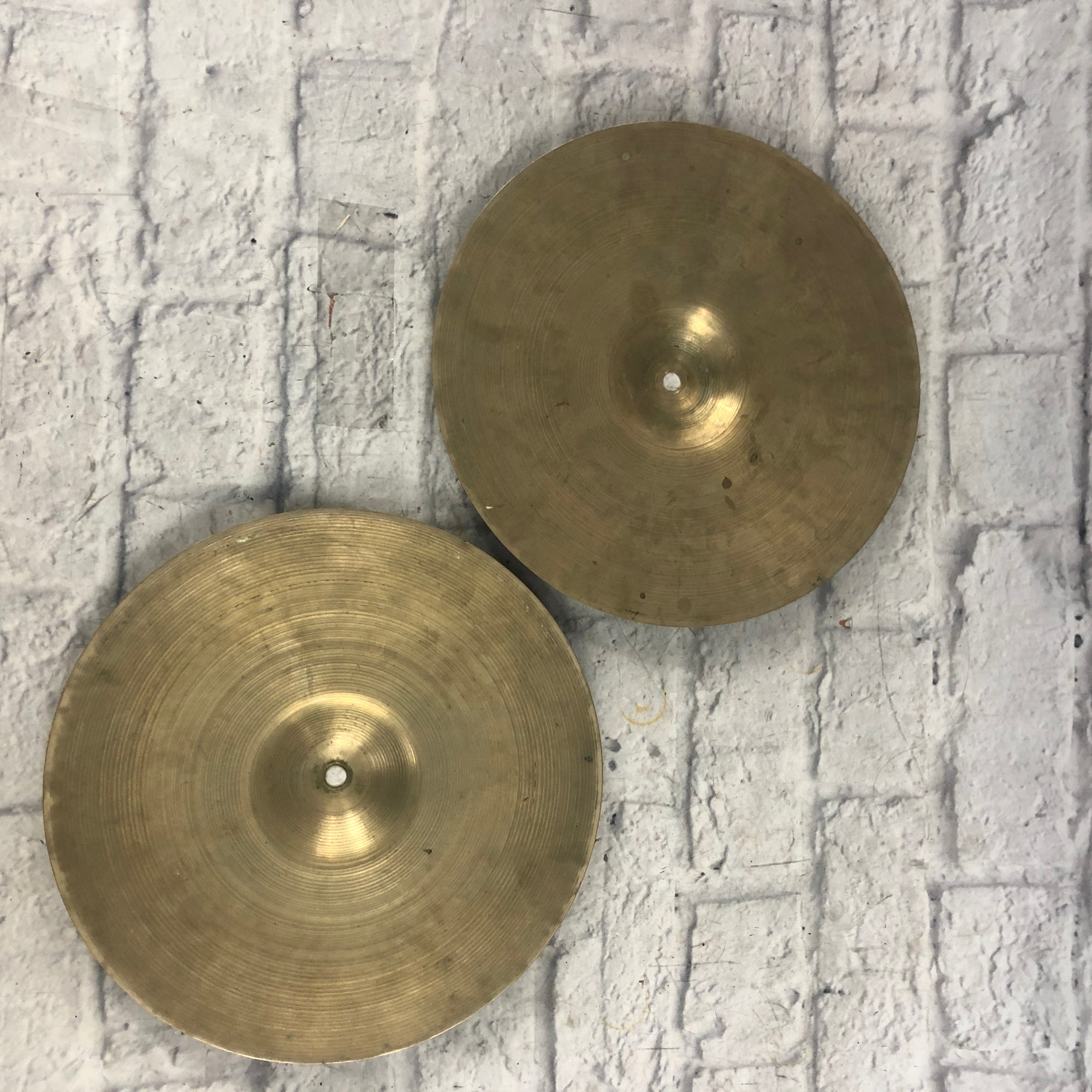 Zildjian Vintage 1960s 13 Hi Hat Cymbal Pair