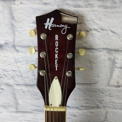 Harmony H59 Rocket Reissue Electric Guitar with Hard Case