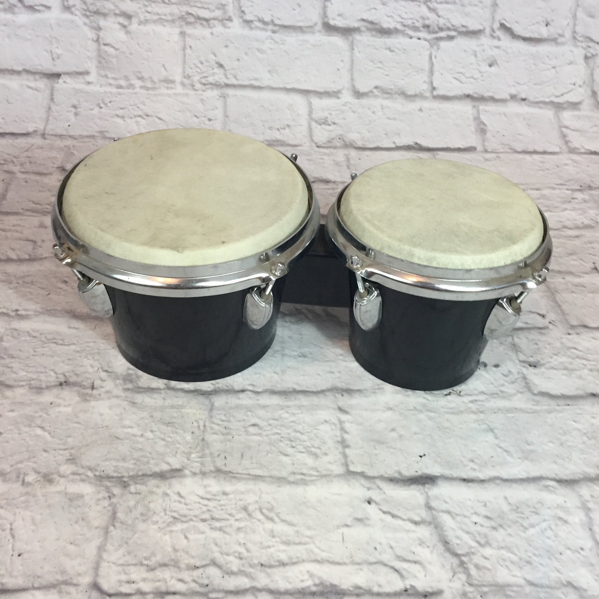 Adam Percussion Bongos Black