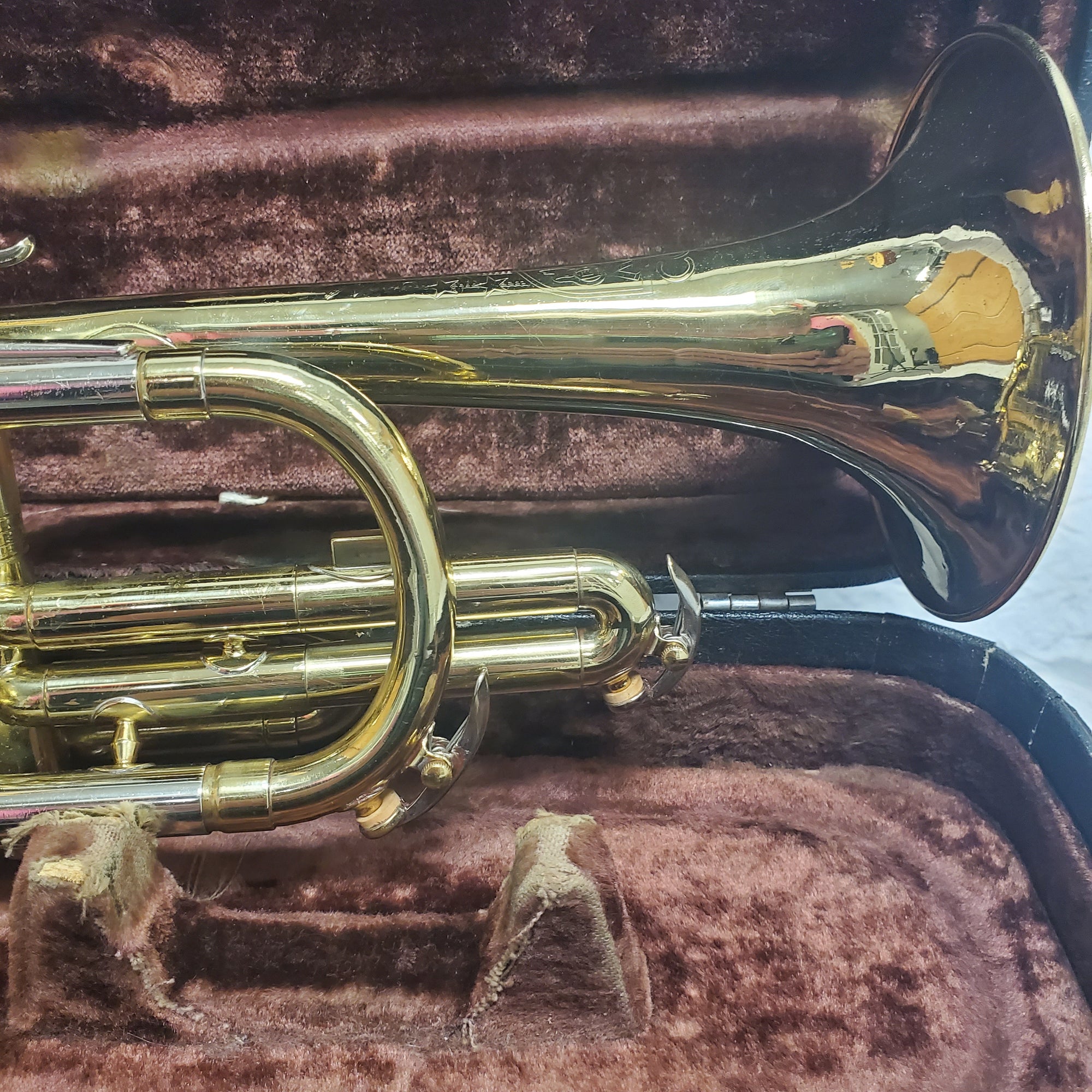 Vintage 1960 Conn Director Cornet w/ Conn Case - Evolution Music