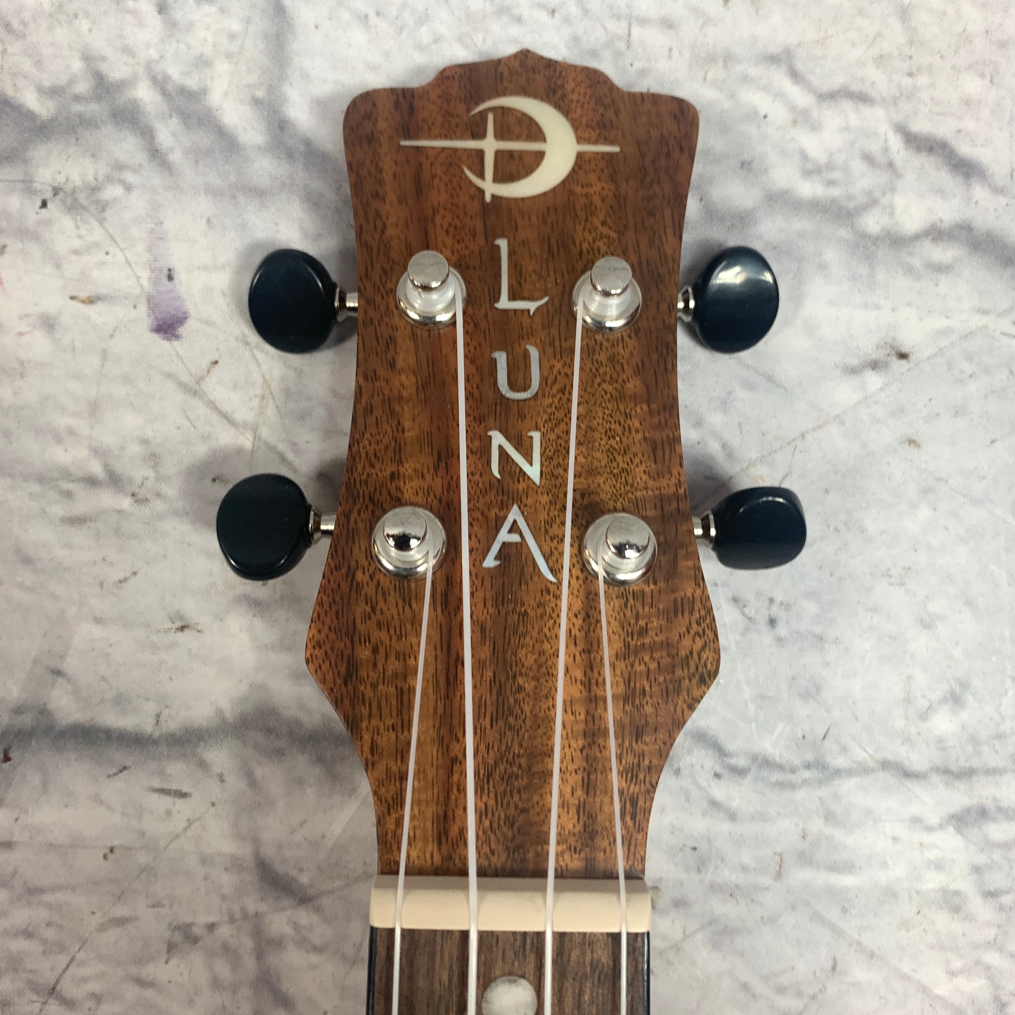Luna HTC Koa Acoustic Electric Concert Ukulele
