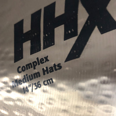 Sabian 14 HHX Complex Medium Hi Hat Cymbal Pair