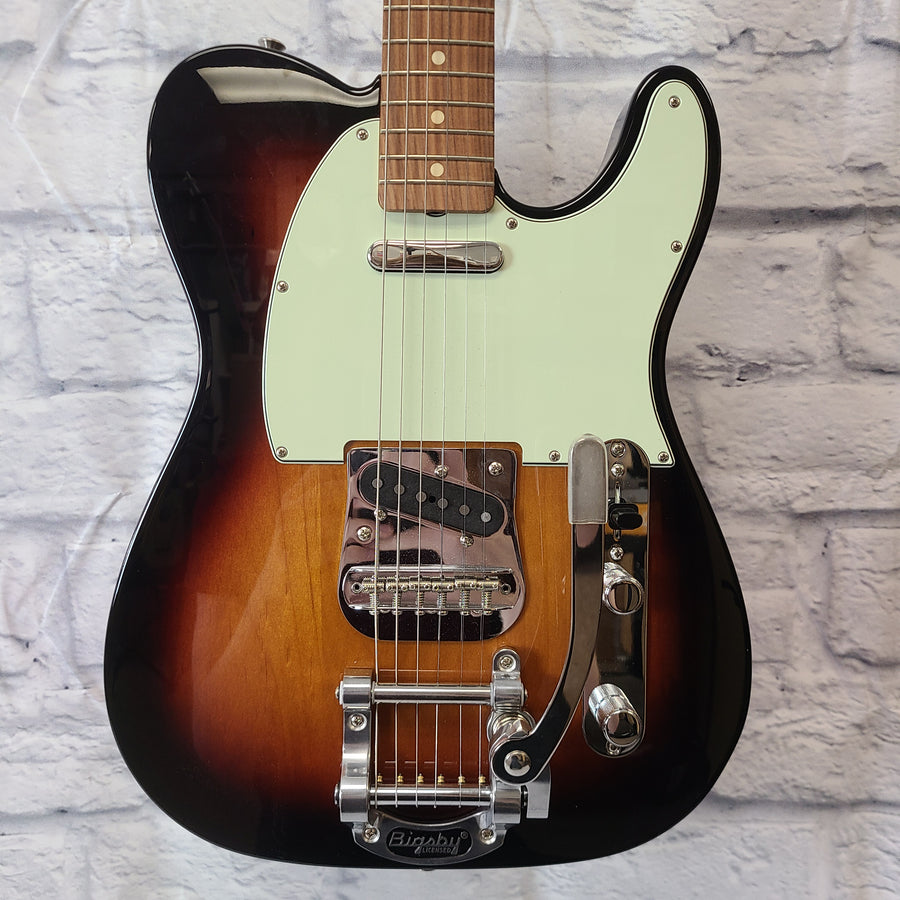 Fender Vintera '60s Telecaster Electric Guitar with Bigsby - 3-color Sunburst