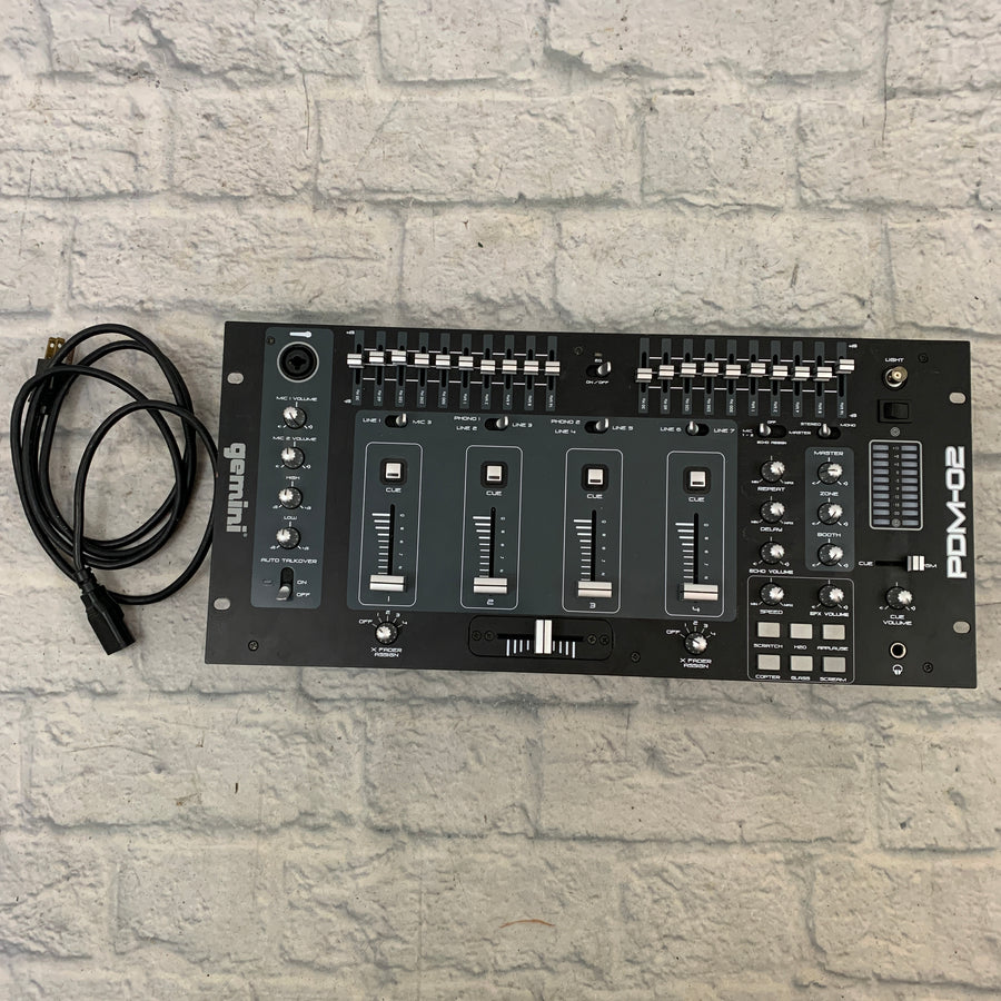 Gemini PDM-02 DJ Mixer