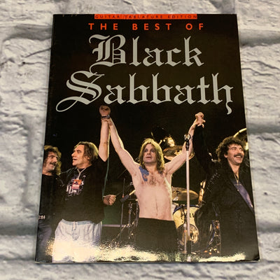 Amsco The Best of Black Sabbath Guitar Tablature Book