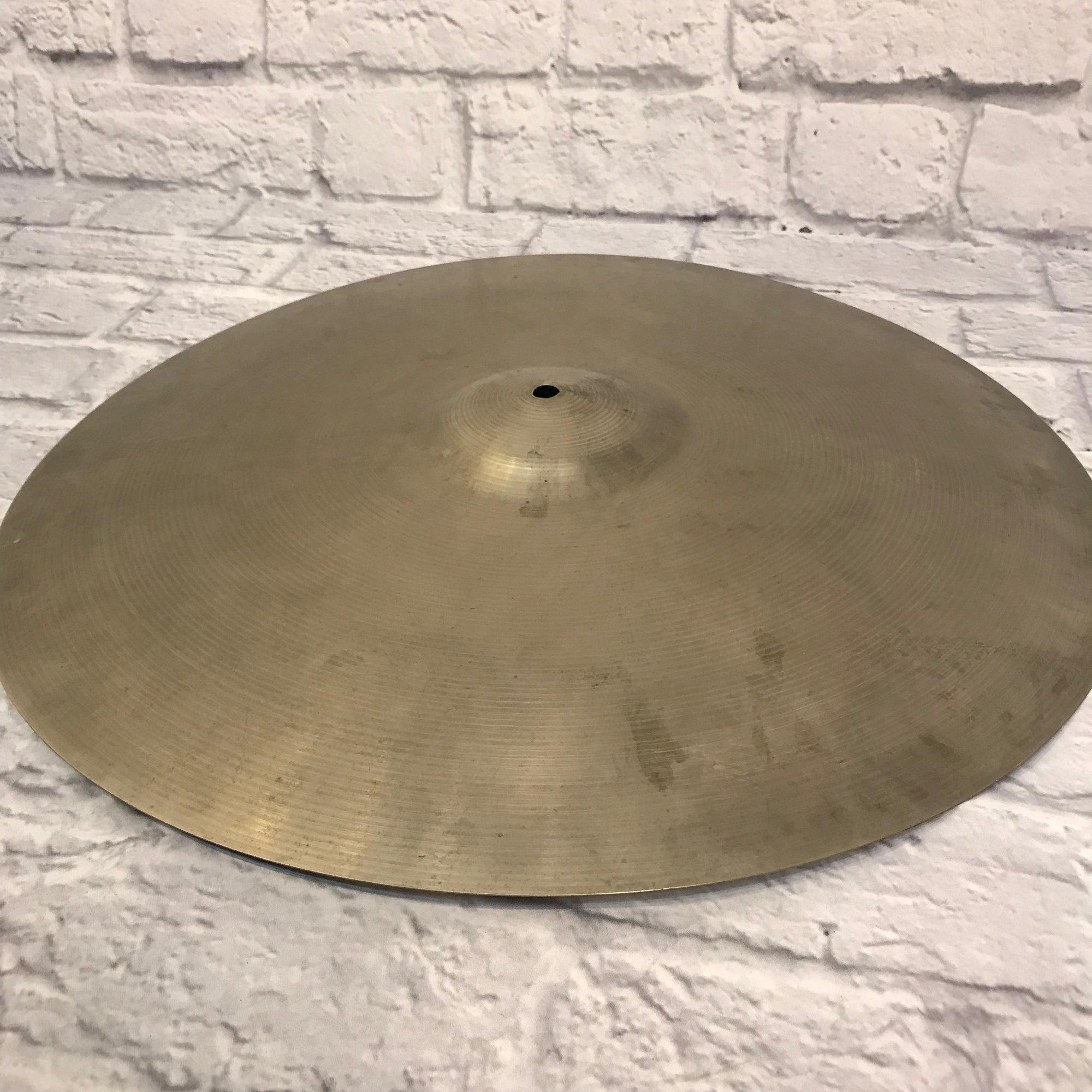 Vintage 1960s Ludwig Paiste 22in Crash Ride Cymbal
