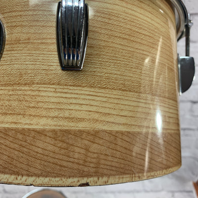 Vintage Ludwig 10 & 12 Butcher Block Concert Toms