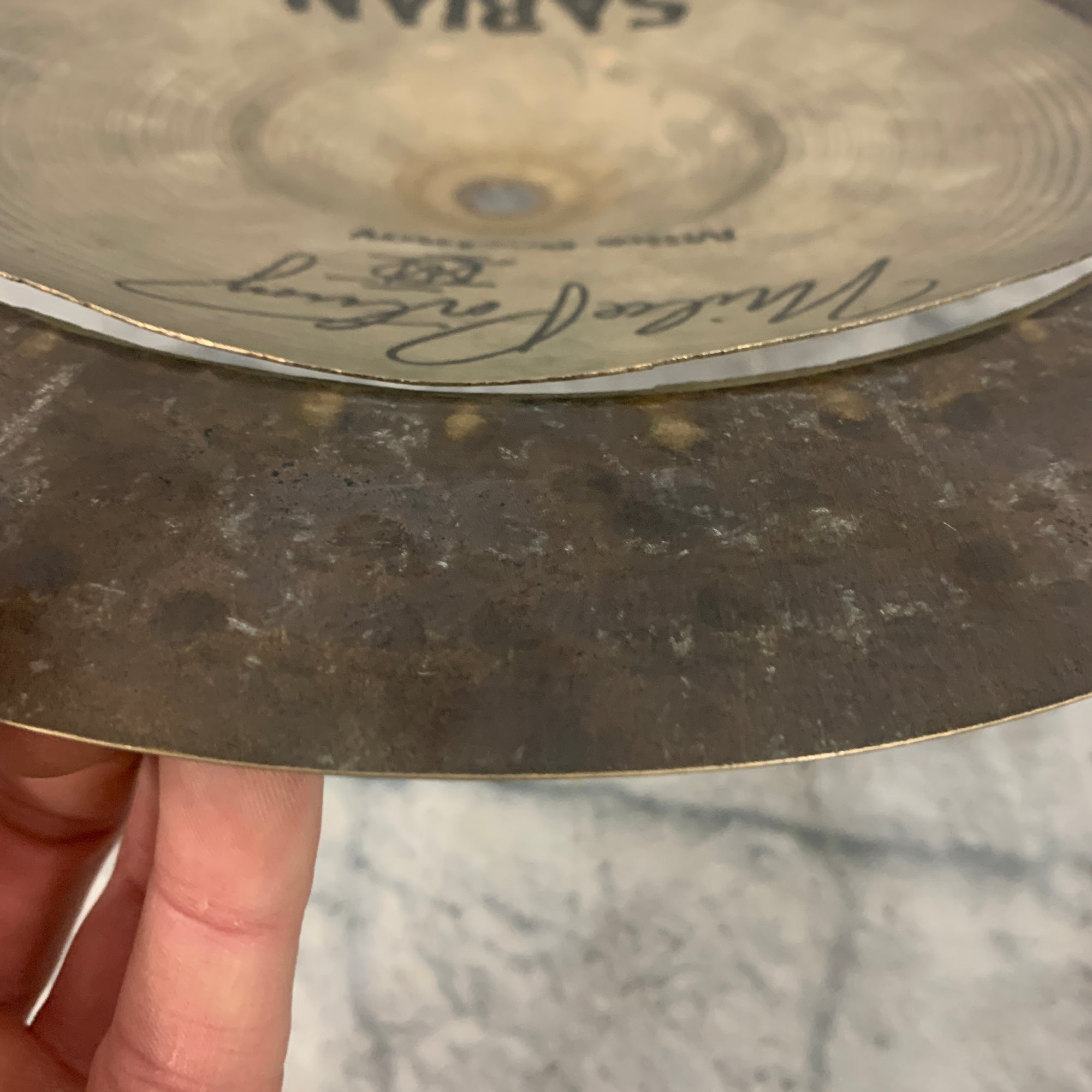 Sabian 12" Mike Portnoy Signature China Kang Cymbal CRACKED